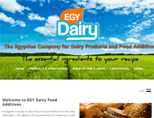 Tablet Screenshot of egydairy.com